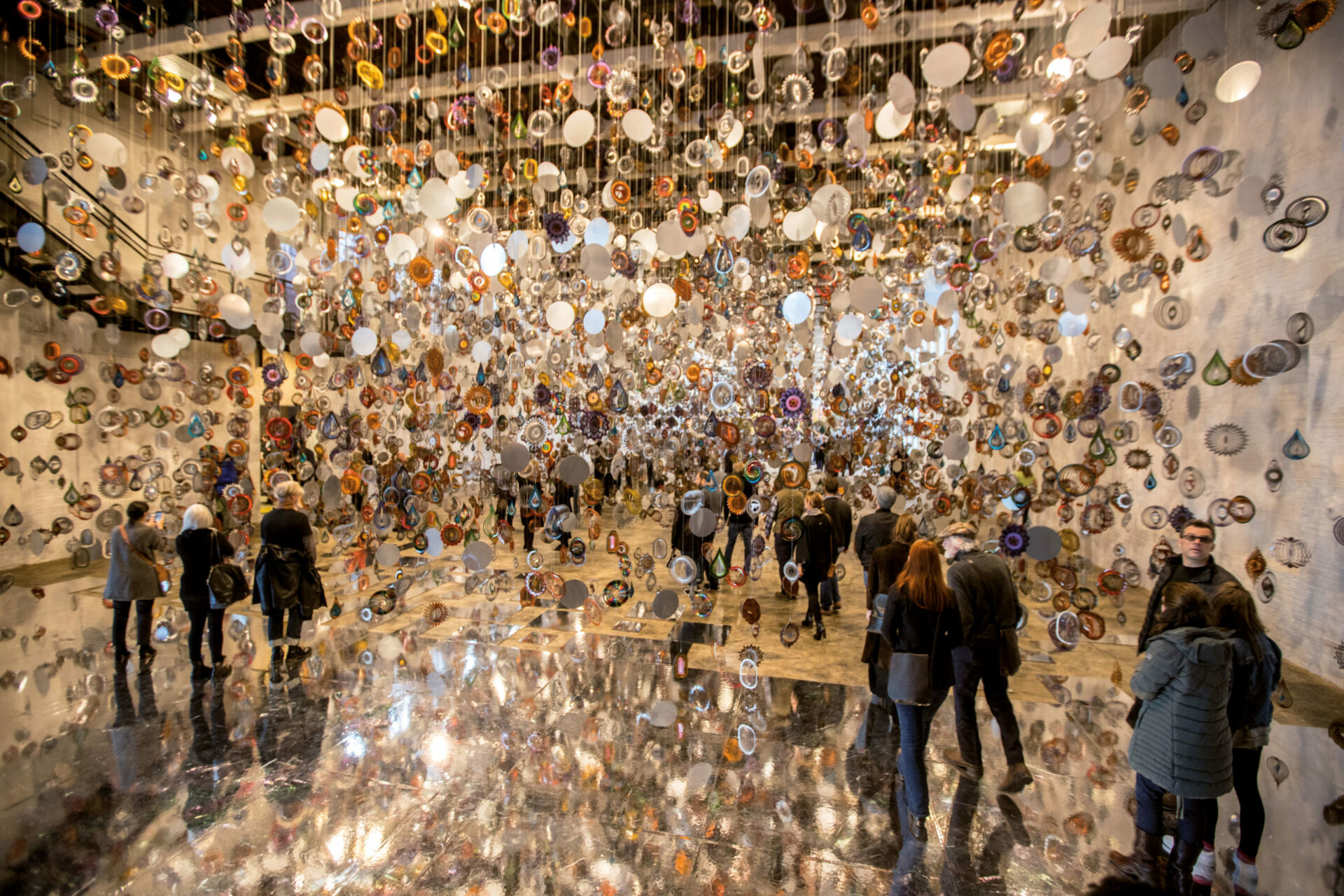 Nick Cave exhibit opening at Mass MoCA