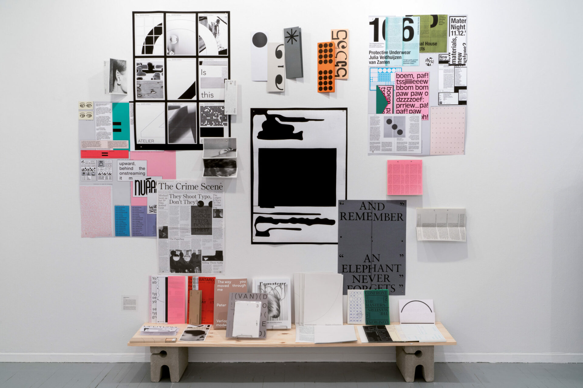 CollectifBlanc_édition, forme, expérimentation