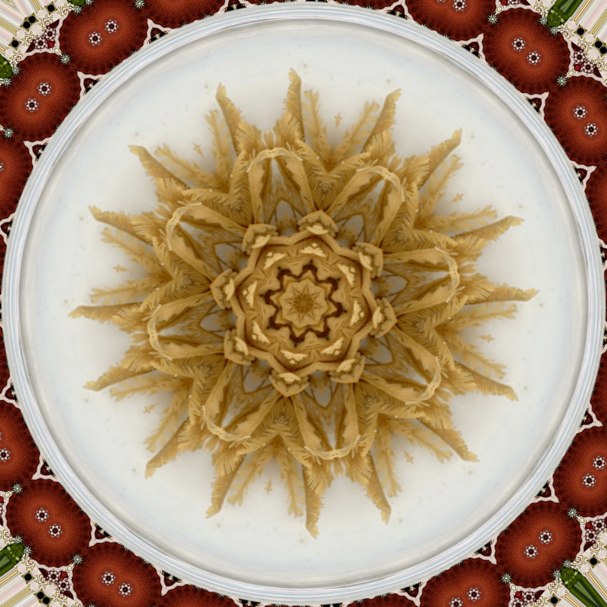 Algae Digital Kaleidoscope & Tapestry