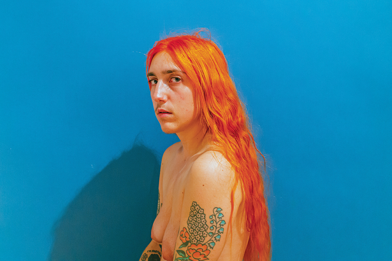 Laurence-Philomene_blueselfportrait