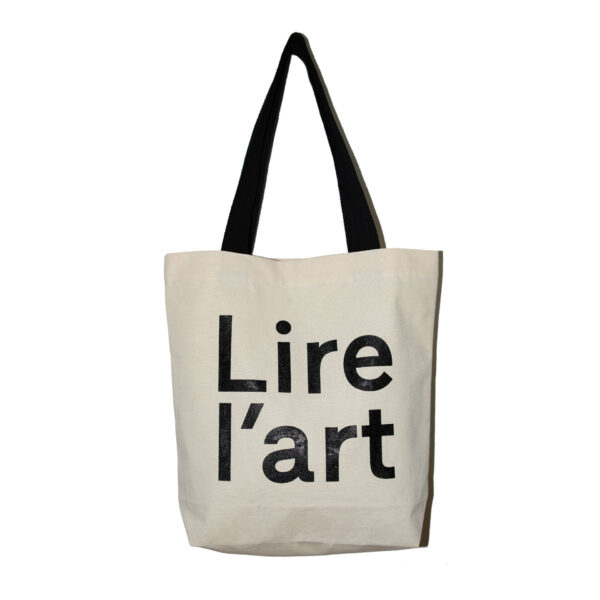 Lire l'art tote bag in beige