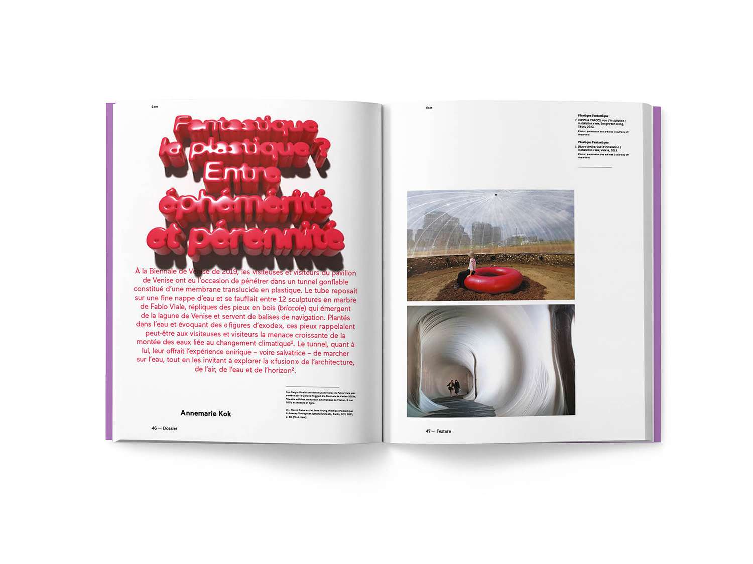 Esse 113 Plastiques - Plastics : Pages intérieures