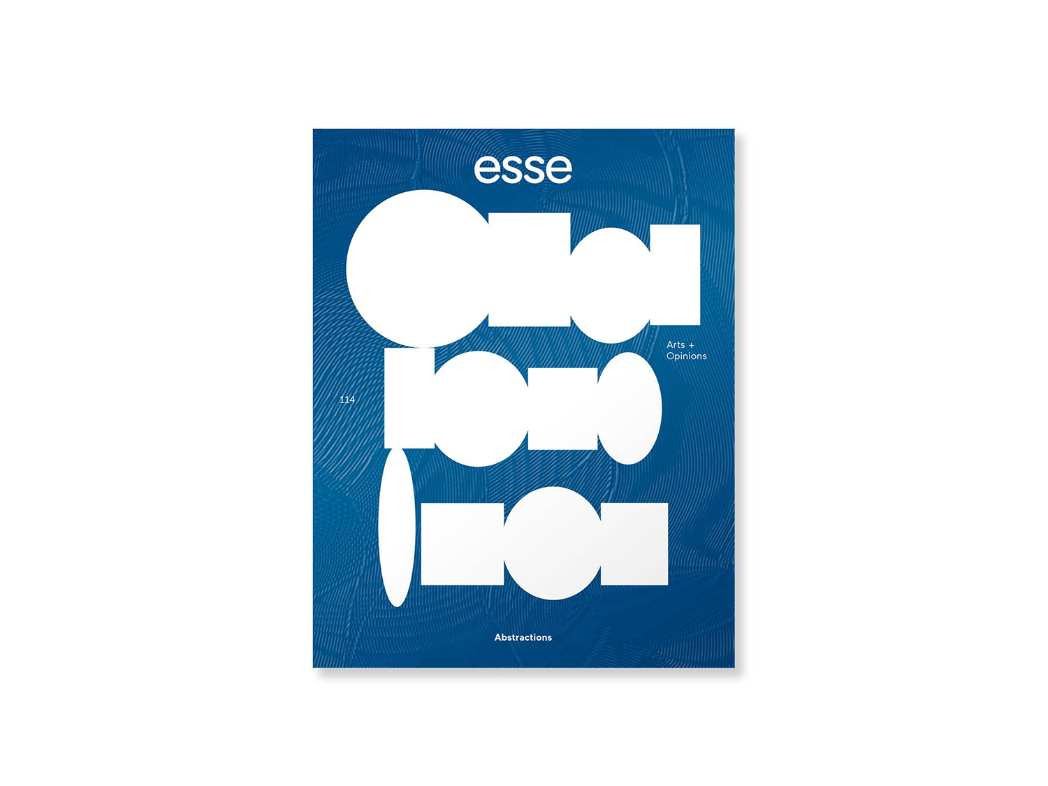Image de la couverture du numéro Esse 114 Abstractions.