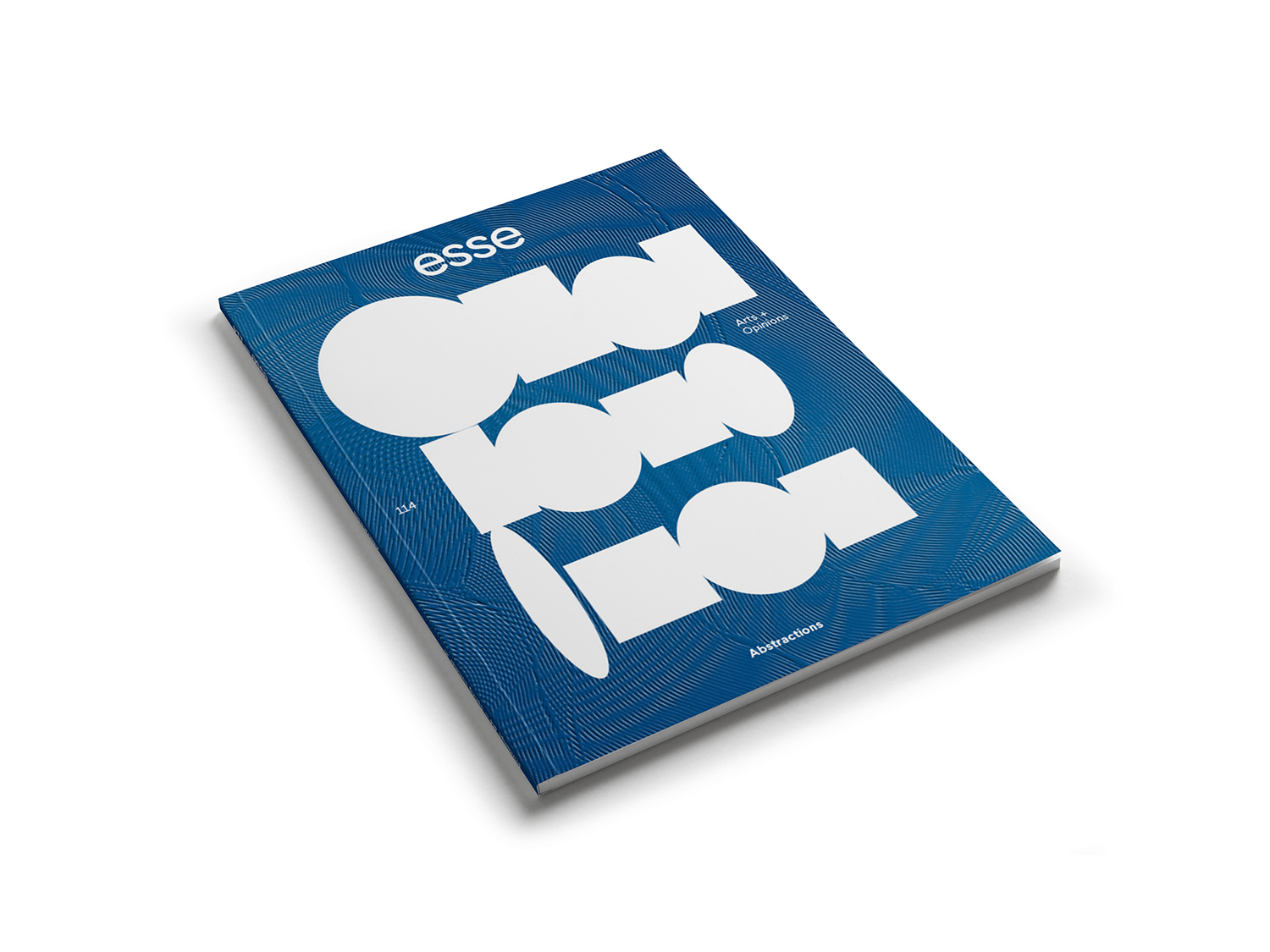 Image de la couverture du numéro Esse 114 Abstractions.