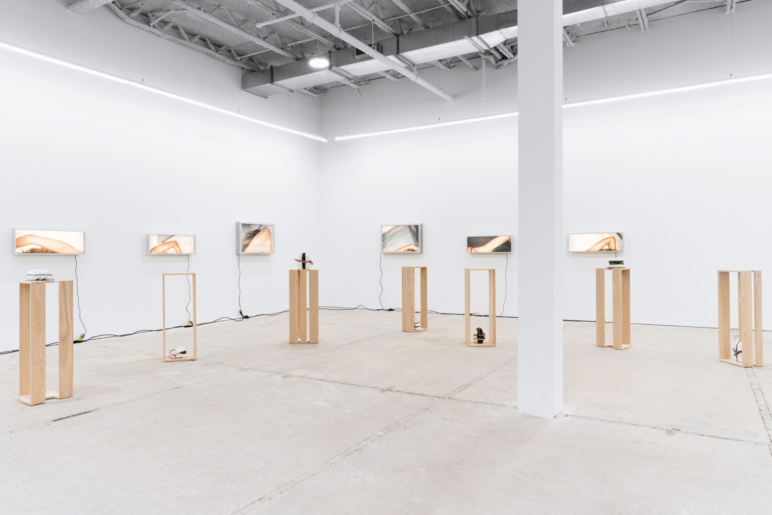 Kelly Jazvac, Le désir et le matriarcat, 2025. Photo : Jean-Michael Seminaro, permission de l’artiste & de la Galerie Nicolas Robert, Montréal