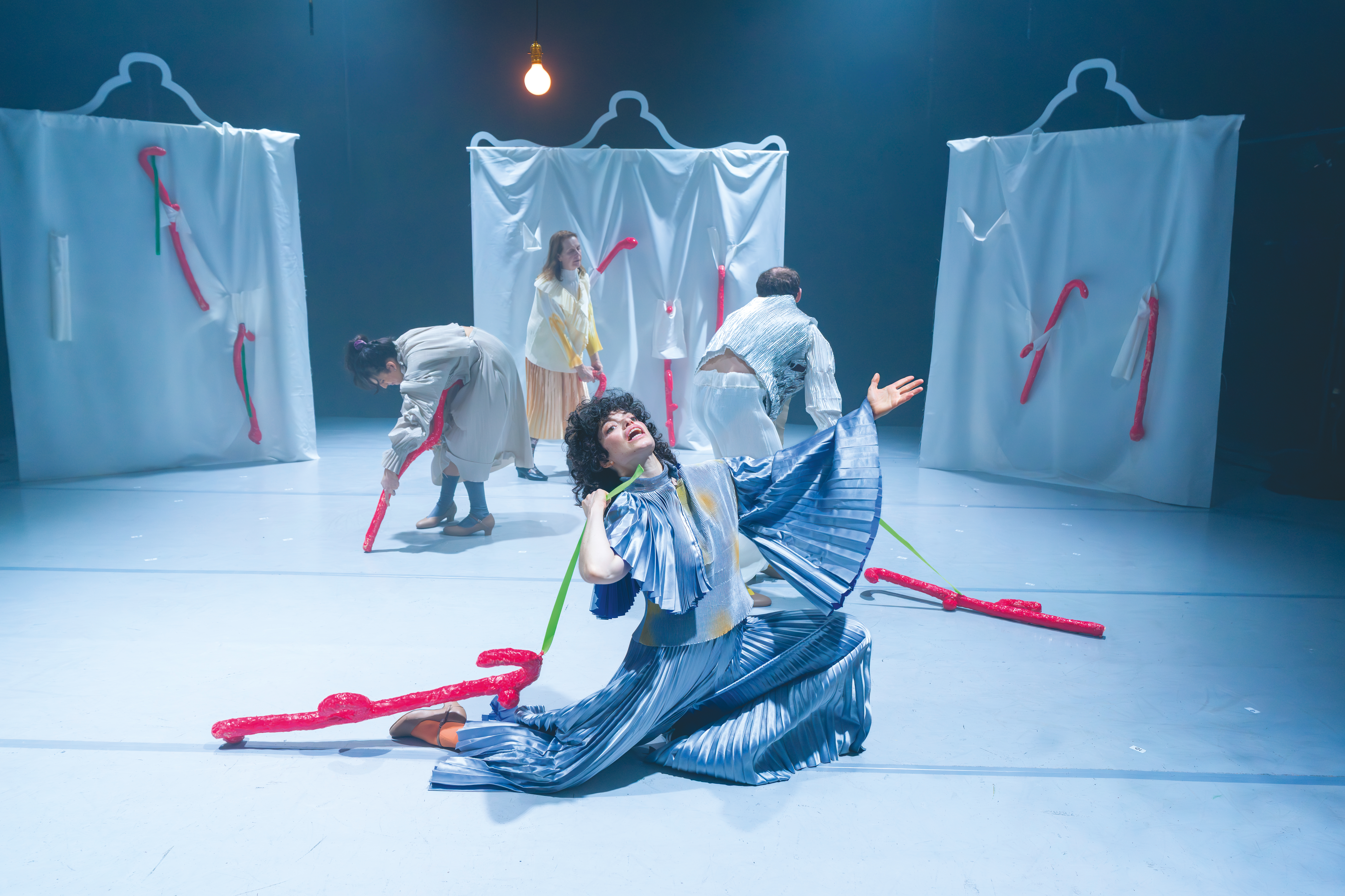 Chloë Lum & Yannick Desranleau, For Every One Stuck Chasing the Clock, performance views, 2025.