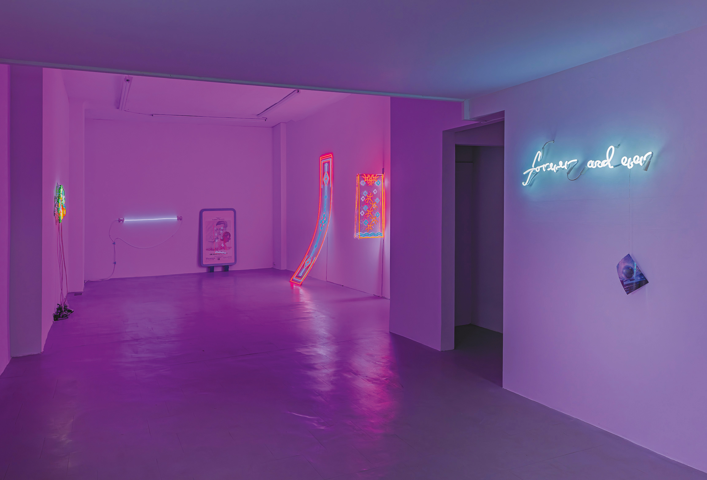 From Electrical Fire Spirits May Be Kindled, exhibition view, 2024.