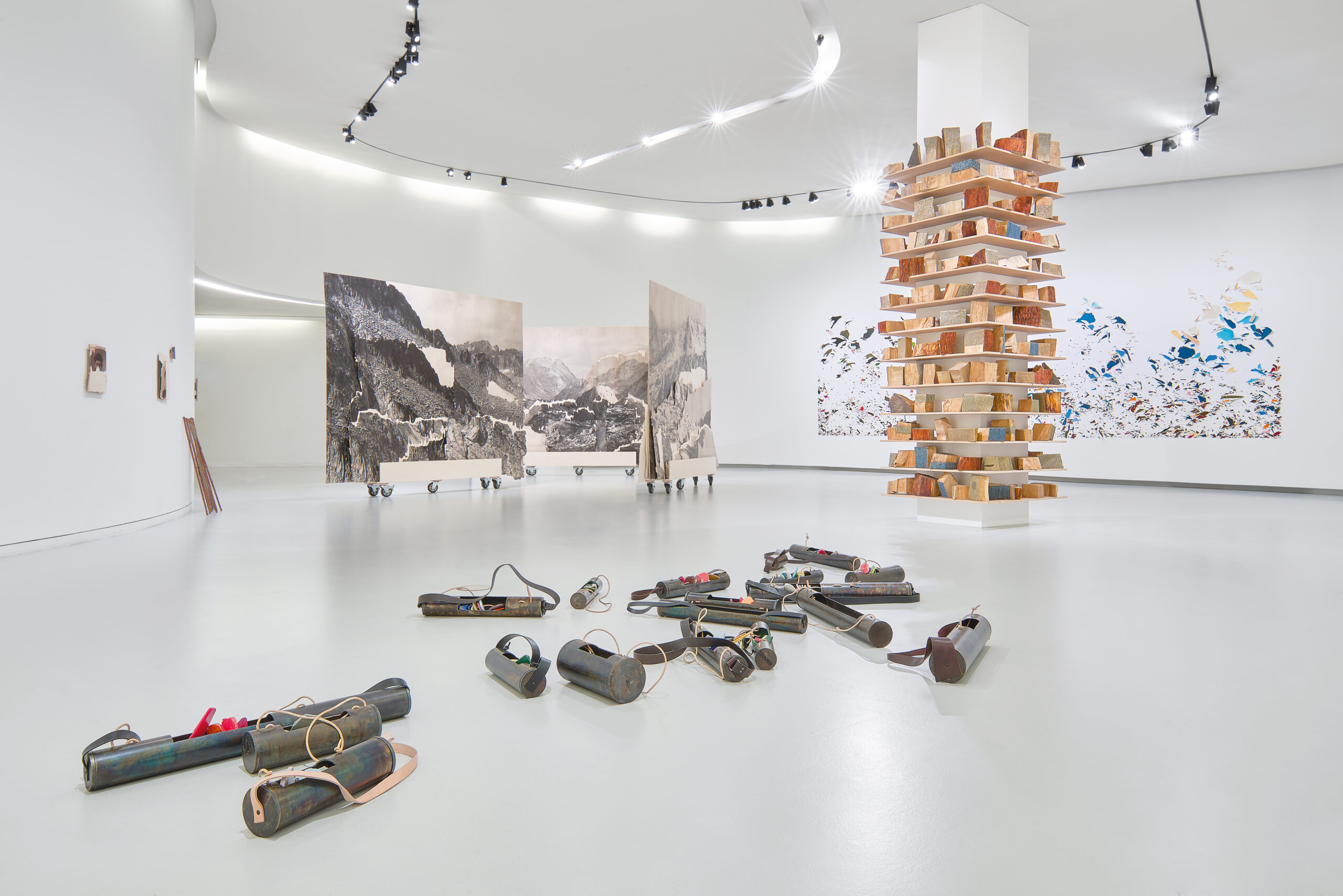 Isabelle Ferreira Notre Feu, exhibition view, Museum of Art, Architecture and Technology, Lisbon, 2025.