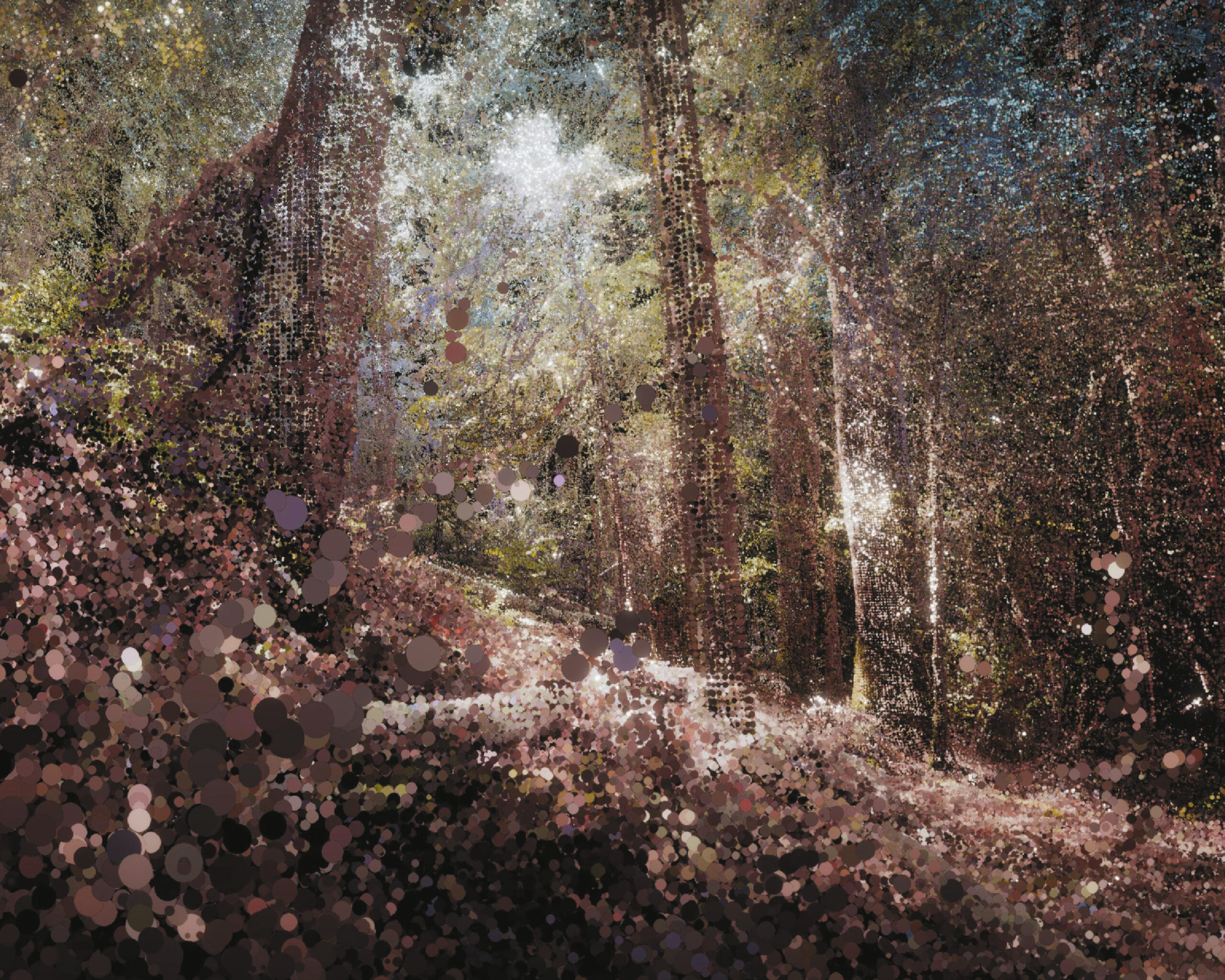 Nelly-Eve Rajotte Les arbres communiquent entre eux à 220 hertz, 2024.