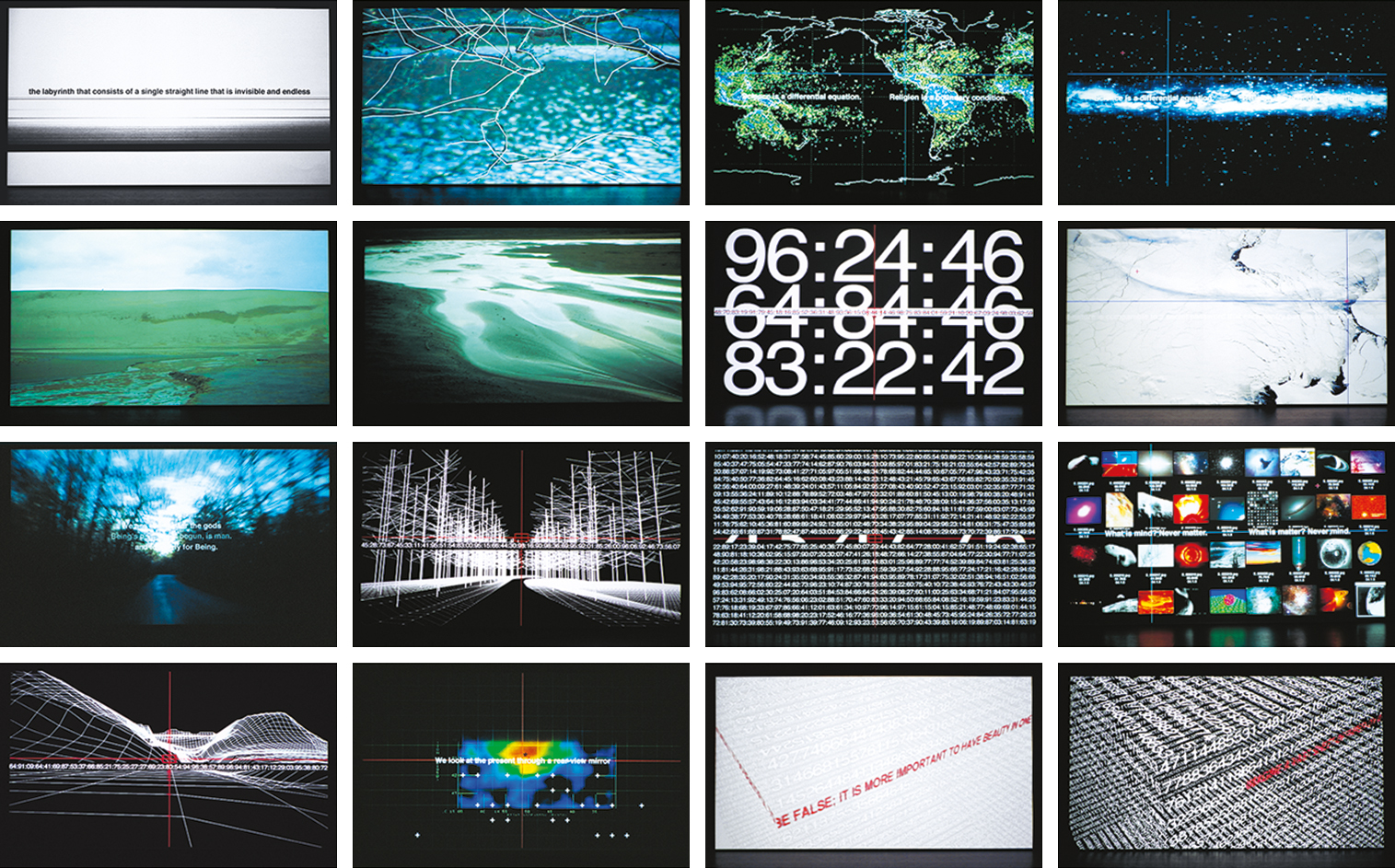 Ryoji Ikeda C4I, 2004-2006.